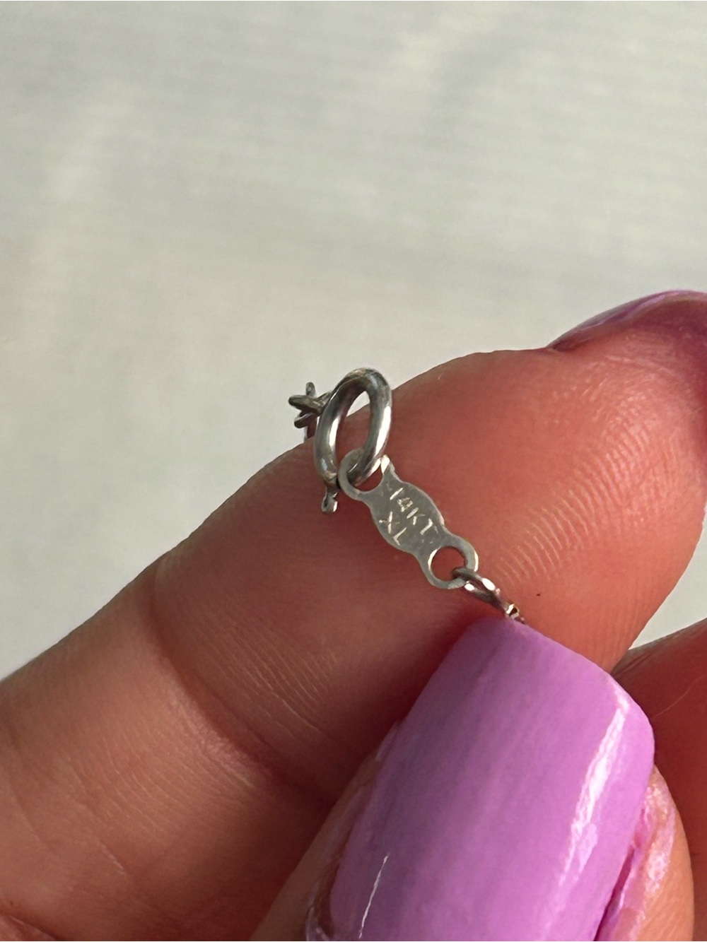 Kay Jewelers white gold Heart Key and Pave Heart Pendant Necklace with diamonds - Picture 3 of 6